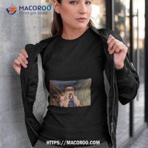 Stephen Curry Goes Crazy In Fourth Quarter Against Rockets The Scream Art Style Halloween 2023 T Shirt