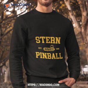 stern pinball stern pinball est 1986 t shirt sweatshirt