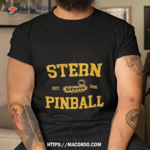 stern pinball stern pinball est 1986 t shirt tshirt