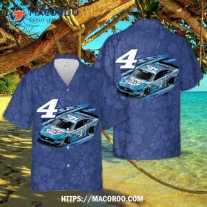 Stewart-haas Racing Hawaiian Shirt