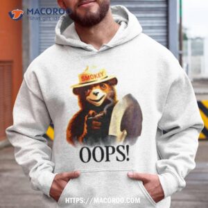 Stoner Smokey Bear Oops Shirt