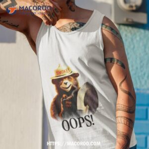 stoner smokey bear oops shirt tank top 1