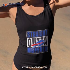 Straight Outta Buffalo Bills Logo T Shirt