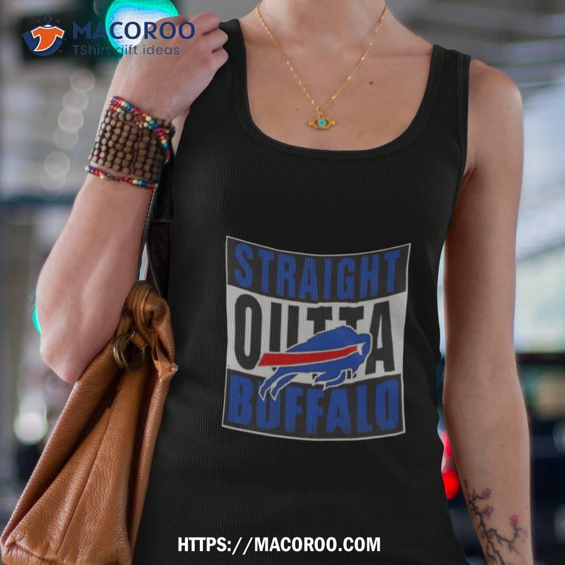 Straight Outta Buffalo Bills Logo T Shirt Straight Outta Buffalo Bills Logo T Shirt