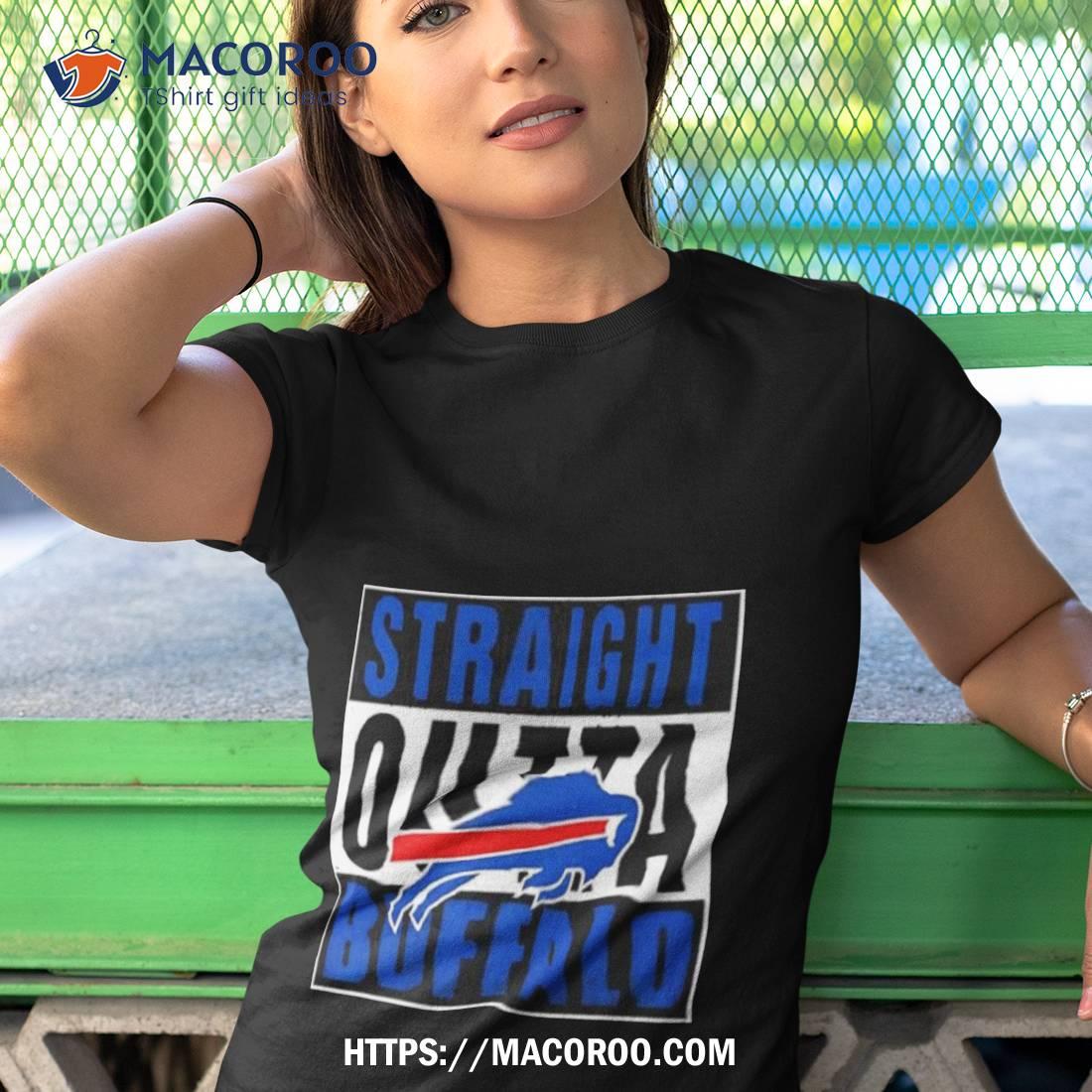 Straight Outta Buffalo Bills Logo T Shirt Straight Outta Buffalo Bills Logo T Shirt