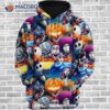 Penguin Tees Halloween All Over Print 3D Hoodie