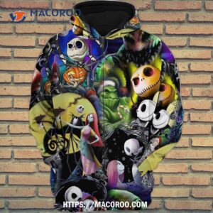 style 5 penguin tees halloween shirt for men adults gifts before christmas movie 2