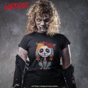 Dia Los Muertos T-Shirt Halloween 2023 Day Of The Dead Sugar Skull