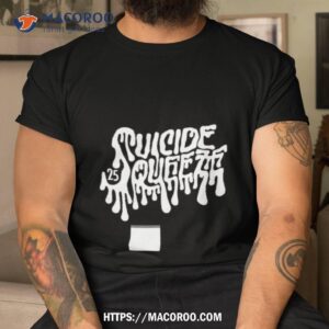 Suicide Squeeze Merch Suicide Squeeze 25th Anniversary Drip Logo T Shirt