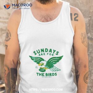 sundays are for the birds vintage shirt tank top