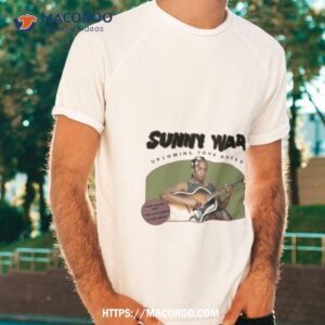 Sunny War 2024 North American Tour T Shirt