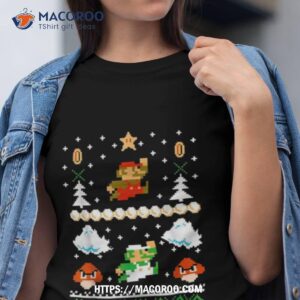 Super Jump Mushroom Game Hero Shirt