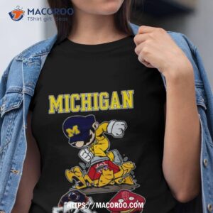 super mario michigan wolverines stomp ohio state buckeye penn state and indiana hoosiers shirt tshirt