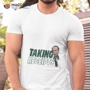 Taking Receipts New York Football Shirt Taking Receipts New York Football Shirt