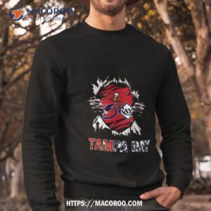 Tampa Bay Buccaneers lightning art shirt, hoodie, sweater and long