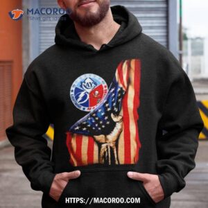 tampa bay rays buccaneer and lightning hand pulling american flag shirt hoodie