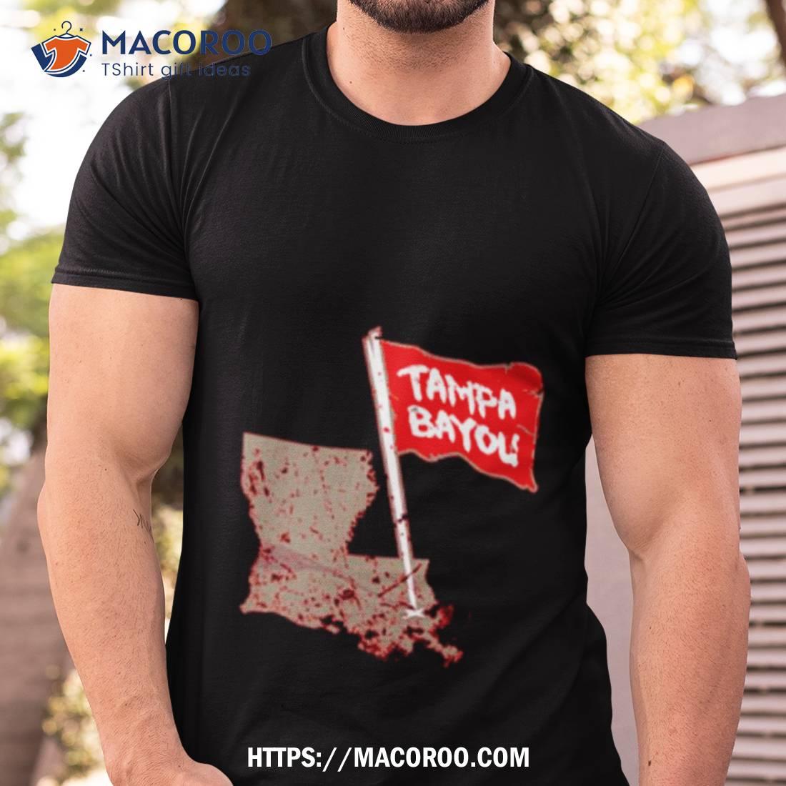 Tampa Bayou Flag Shirt Tampa Bayou Flag Shirt