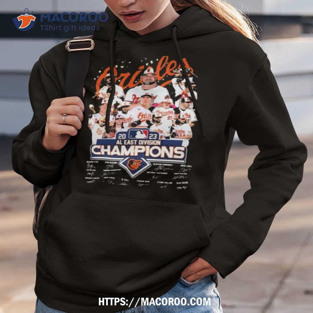 Comfort Colors Orioles Al East Champions Shirt, Baltimore Orioles 2023  Hoodie Team Sports Tshirt - Family Gift Ideas That Everyone Will Enjoy