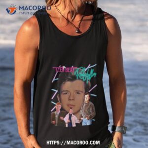 teen beat fan club rick astley shirt tank top