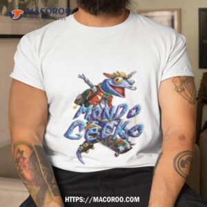 teenage mutant ninja turtles mutant mayhem mondo gecko shirt tshirt