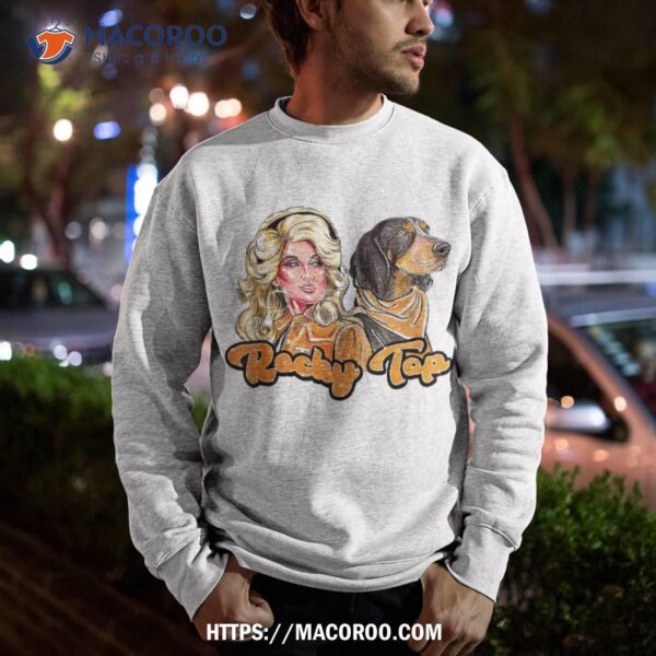 Tennessee Hound Orange White Vintage Dog Fan Game Shirt