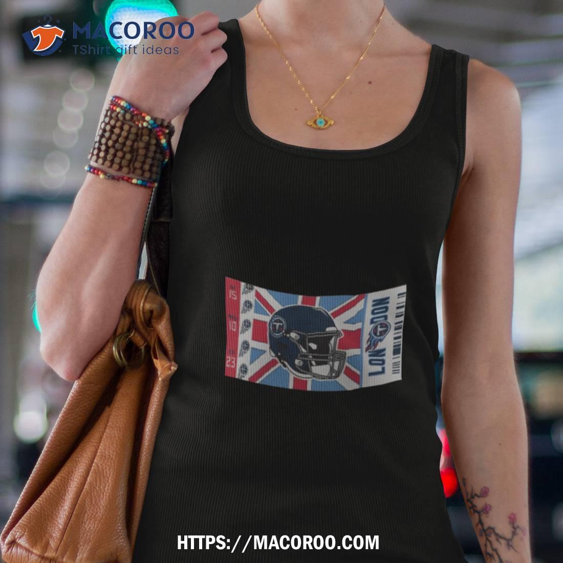 Tennessee Titans 2023 London Ht2 Graphic T Shirt Tennessee Titans 2023 London Ht2 Graphic T Shirt
