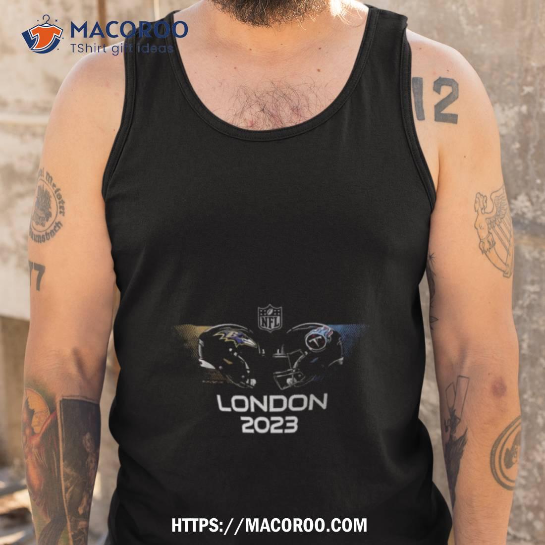 Tennessee Titans 2023 London Matchup T Shirt Tennessee Titans 2023 London Matchup T Shirt