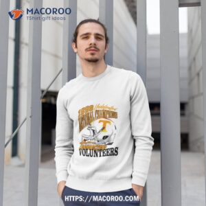 tennessee volunteers 1998 undefeated national champions helmet shirt sweatshirt 1