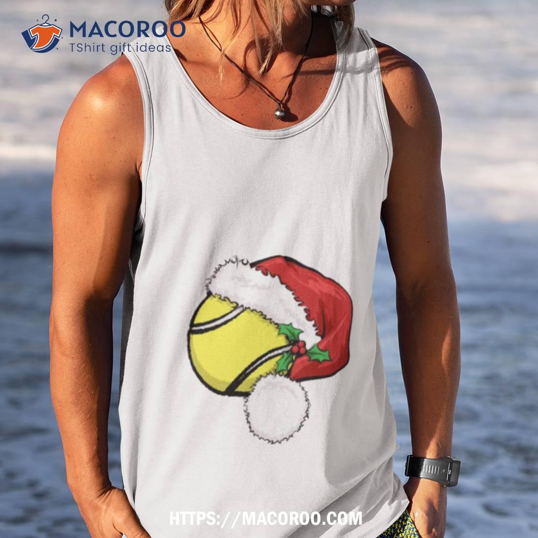 Tennis Christmas Hat Shirt Tennis Christmas Hat Shirt