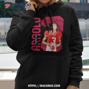 Terrion Arnold Number 3 Shirt 1 terrion arnold number 3 shirt hoodie