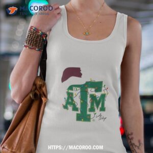 texas a amp m christmas lights t shirt tank top 4