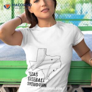 Texas Baseball Showdown Map 2023 T Shirt 3 texas baseball showdown map 2023 t shirt tshirt 1