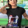 Texas City Skyline Adolis Garcia Texas Rangers And Prescott Dallas Cowboys 2023 Signatures Shirt