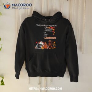 Texas Longhorns Thanksgiving Success Recipe Shirt