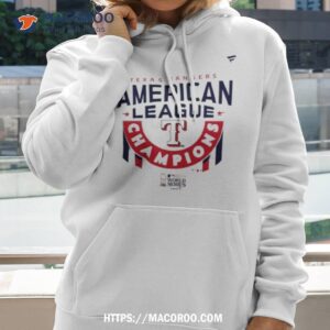 Texas Rangers 2023 American League Champions Locker Room T Shirt