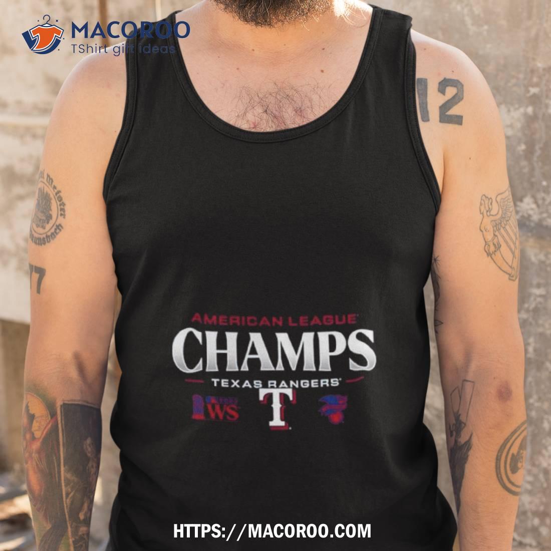 Texas Rangers 2023 American League Champions Roster Shirt Texas Rangers 2023 American League Champions Roster Shirt