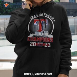 Texas Rangers 2023 Skyline American League Champions Shirt