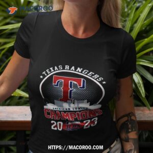 Texas Rangers 2023 Skyline American League Champions Shirt