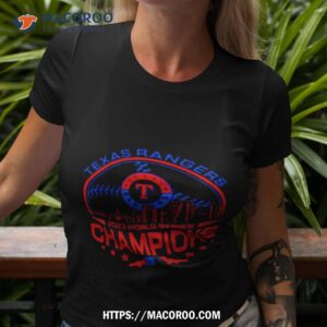 texas rangers 2023 world series champions logo shirt tshirt 3