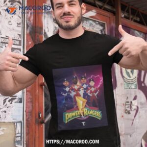 texas rangers as power rangers funny mlb t shirt tshirt 1