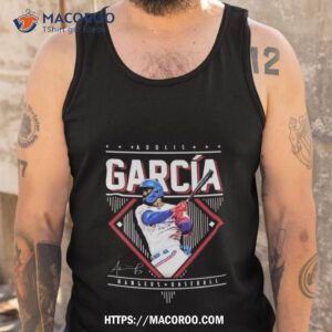 texas rangers baseball adolis garcia signature shirt tank top