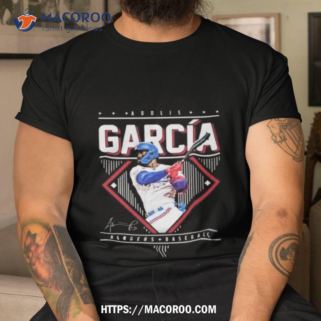 Adolis Garcia Texas Rangers Autographed Baseball