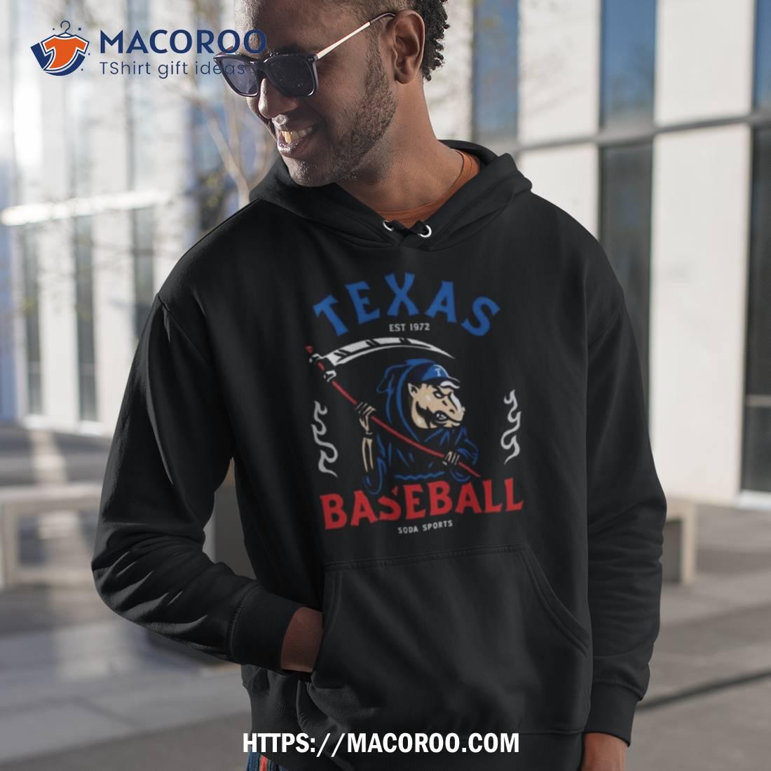 Official Texas Rangers Since 1972 American League Texas Baseball 2023 shirt,  hoodie, longsleeve, sweatshirt, v-neck tee