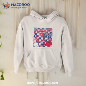Texas Rangers Blue Checkerboard Shirt