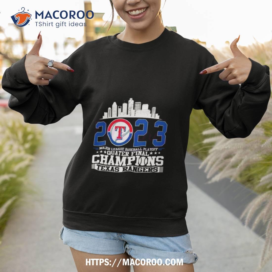 Texas Rangers Major League Baseball Playoff Quarter Final Champions T Shirt