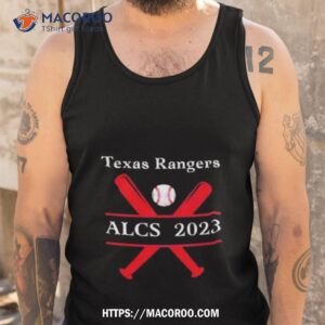 texas rangers mlb postseason alcs 2023 t shirt tank top