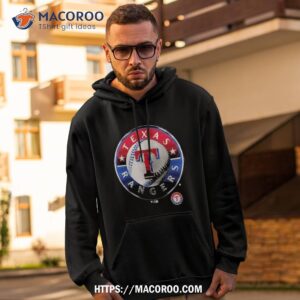 texas rangers personalized any name amp number midnight mascot t shirt hoodie 2