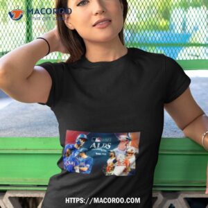 texas rangers vs baltimore orioles 2023 alds game matchup shirt tshirt 1