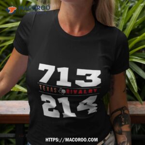 Texas Showdown 2023 Alcs Astros Vs. Rangers 713 Vs 214 T Shirt