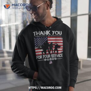 Thank You For Your Service Patriotic Veterans Day Shirt